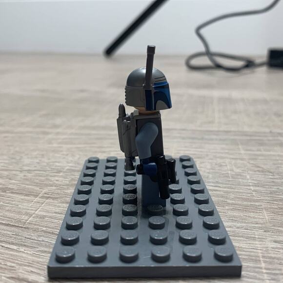 LEGO Star Wars Jango Fett Minifigure Clone Wars Star Wars Boba Fett Rare - Picture 3 of 6